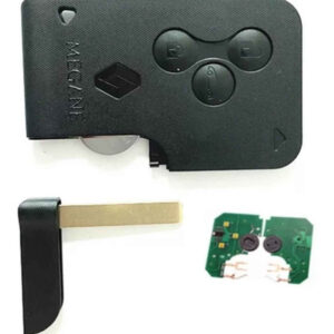 Tarjeta Renault Megane 2 Scenic Telecomando Con Chip Llave