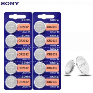 10x Baterías Cr2032 Pilas Botón Sony Original Litio 3v