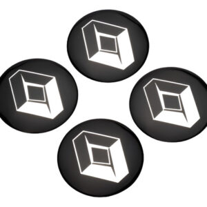 X2 Logo/emblema Adhesivo Carcasas Llave Control Renault