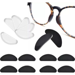 20 Almohadillas Nasales Gafas Antideslizantes Adhesivas Sili