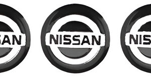 X2 Logo/emblema Adhesivo Carcasas Llave Control Nissan