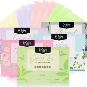 Papeles Control Brillo Facial 50 Hojas Papel Desengrasante