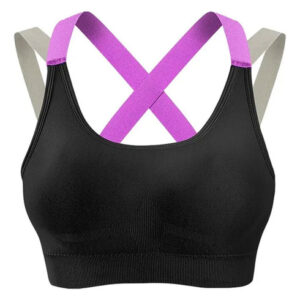 Crop Top Deportivo Comodo Nylon Dama Correr Sin Costuras