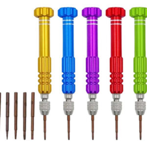 Destornillador 5 En 1 Cabeza Giratoria Aluminio Profesional