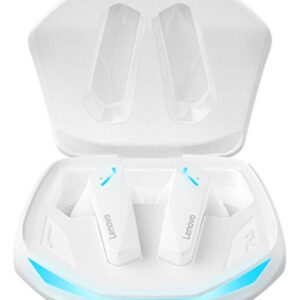 Audífonos In-ear Gamer Inalámbricos Lenovo Thinkplus Gm2 Pro Blanco Con Luz Led