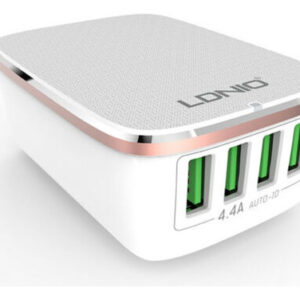 Cargador Original De Pared Ldnio 4.4a Ideal Para iPhone Auto