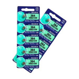 5x Baterías Sr621sw Pilas 364 Botón Sony Ag1 Original 1.55v