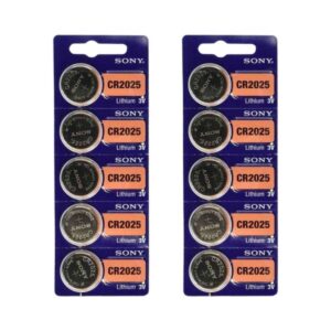 10x Baterías Cr2025 Pilas Botón Sony Original Litio 3v