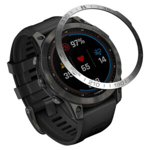 Protector Bisel Acero Adhesivo Garmin Fenix 7 Sapphire Solar
