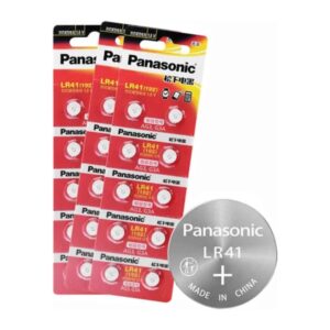 10x Baterías Panasonic Original Lr41 Ag3 192 G3a 1.5v Pilas