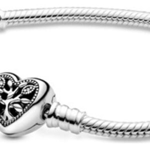 Pulsera De Plata S925 Pandor. Con Caja Y Bolsa De Regalo New