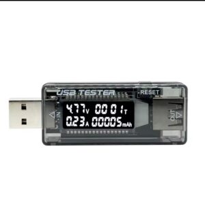 Tester Usb Medidor Voltimetro Amperimetro Detector Carga Usb