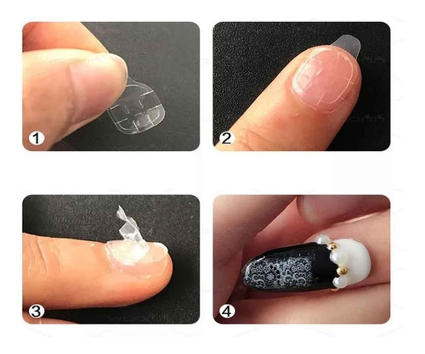 2400 Gomas Pegante En Gel Adhesivo Para Uñas Presson Stickon - Imagen 8