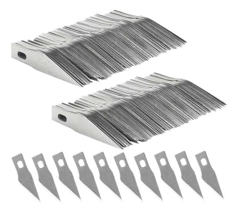 Repuestos Cuchilla Para Bisturí Cortador Punta De Lanza X100