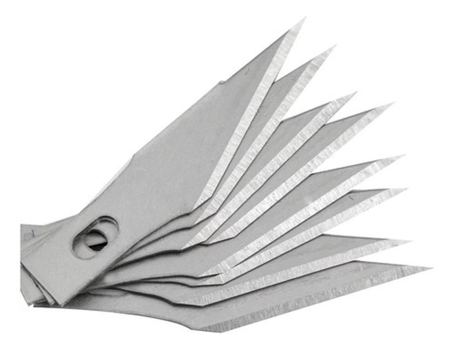 Repuestos Cuchilla Para Bisturí Cortador Punta De Lanza X100 - Imagen 2