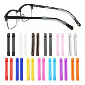 4 Sujetadores Antideslizante Silicona Gafas Patillas Montura