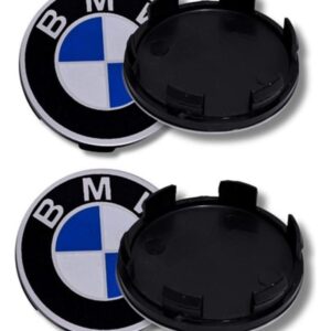 Tapa Grasera Rin Emblema Para Bmw Copa 56 Mm/68 Mm X 4 Unds