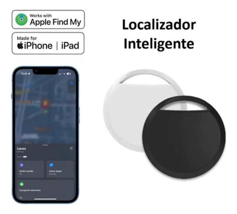 Smart Tag Rastreador Mfi Funciona Con Find My Bluetooth X4 - Imagen 2