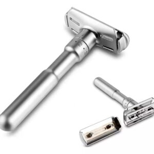 Maquina De Afeitar De Seguridad Ajustable Clasica Hoja Doble Filo