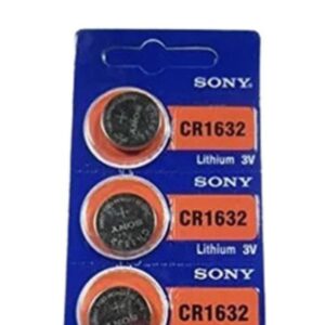 5x Baterías Cr1632 Pilas Botón Sony Original Litio 3v
