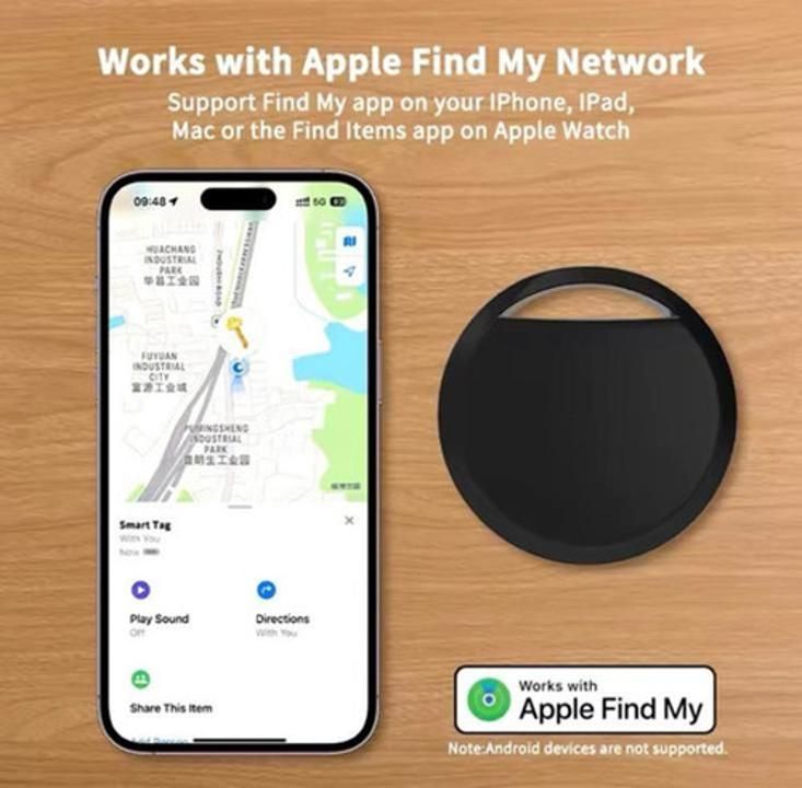 Smart Tag Rastreador Mfi Funciona Con Find My Bluetooth X4 - Imagen 20