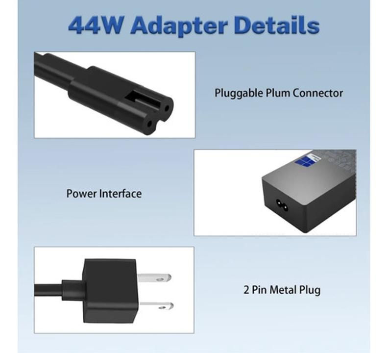 36w 15v 1625 Surface Laptop Cargador Fit Para Microsoft - Imagen 3