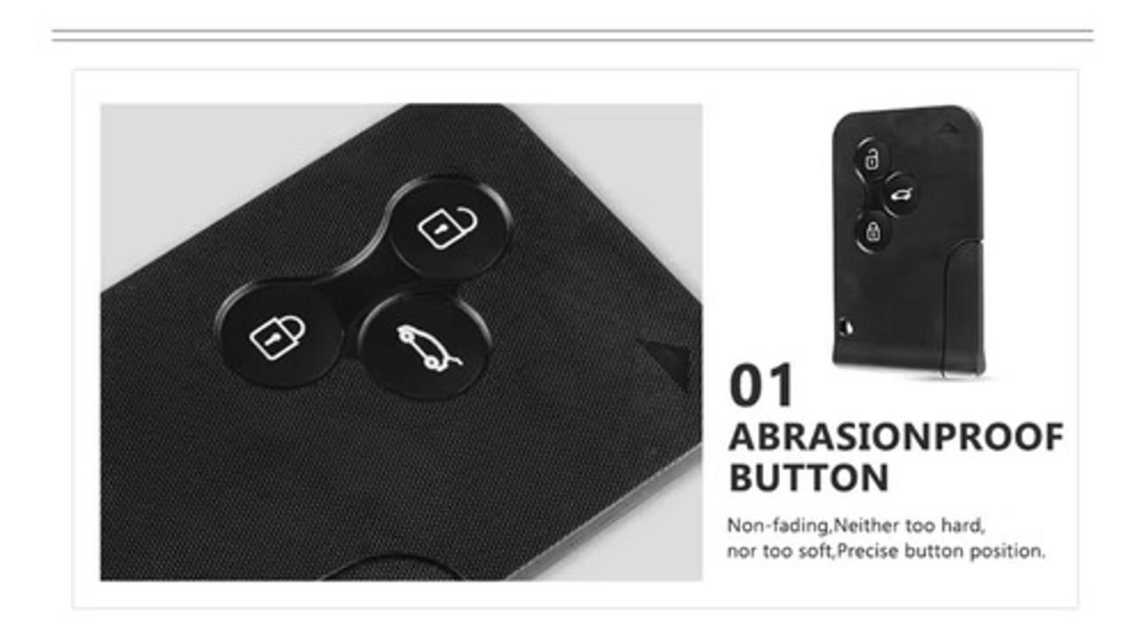 Carcasa Control Llave Renault Megane 2 Scenic 2 Tipo Tarjeta - Imagen 5