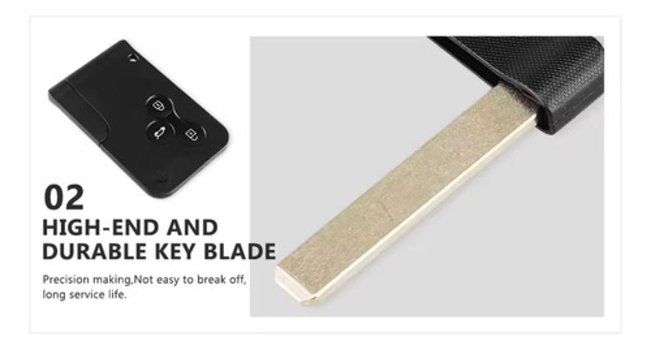 Carcasa Control Llave Renault Megane 2 Scenic 2 Tipo Tarjeta - Imagen 7