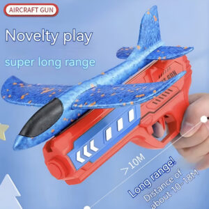 Set De 2 Aviones Planeadores Icopor Mas Pistola Lanzadora