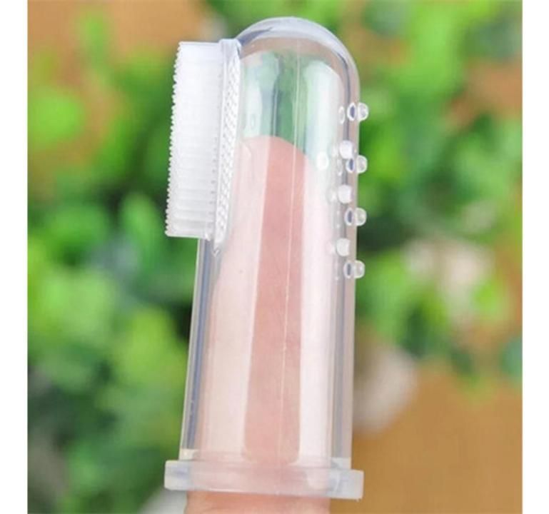 2 Cepillos De Dientes Oral Silicona Súper Suave Para Bebes - Imagen 5