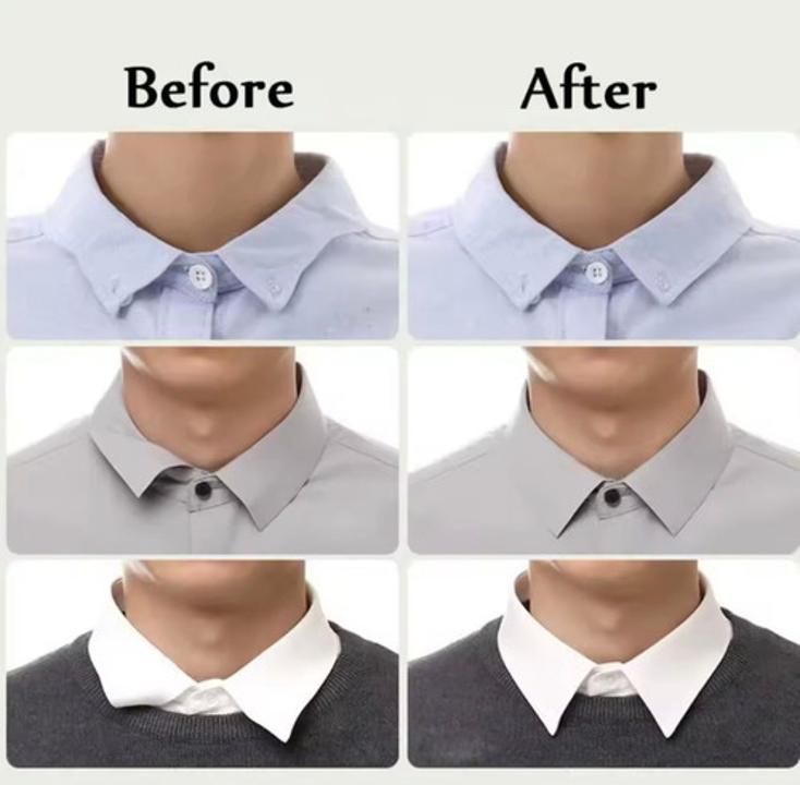 50 Piezas Soportes Para Cuello Camisas De Hombre Y Polos - Imagen 5