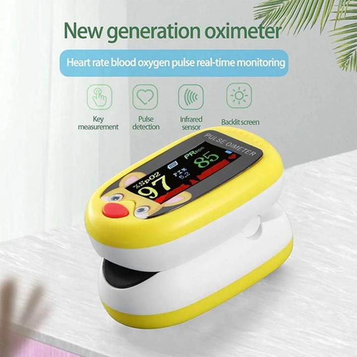 Oxímetro Pulsómetro Saturador Pediátrico Recargable Colores - Imagen 3