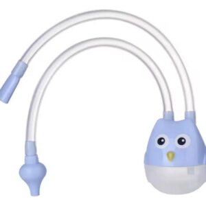 Aspirador Nasal Para Bebe Aspirador De Succion Saca Mocos Azul Claro