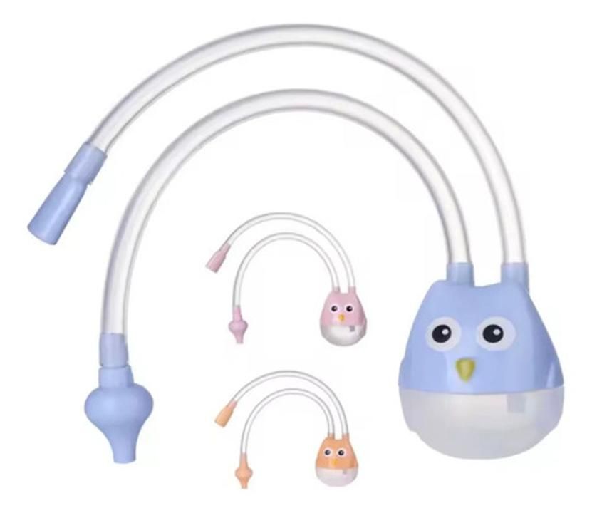 Aspirador Nasal Para Bebe Aspirador De Succion Saca Mocos Naranja - Imagen 3