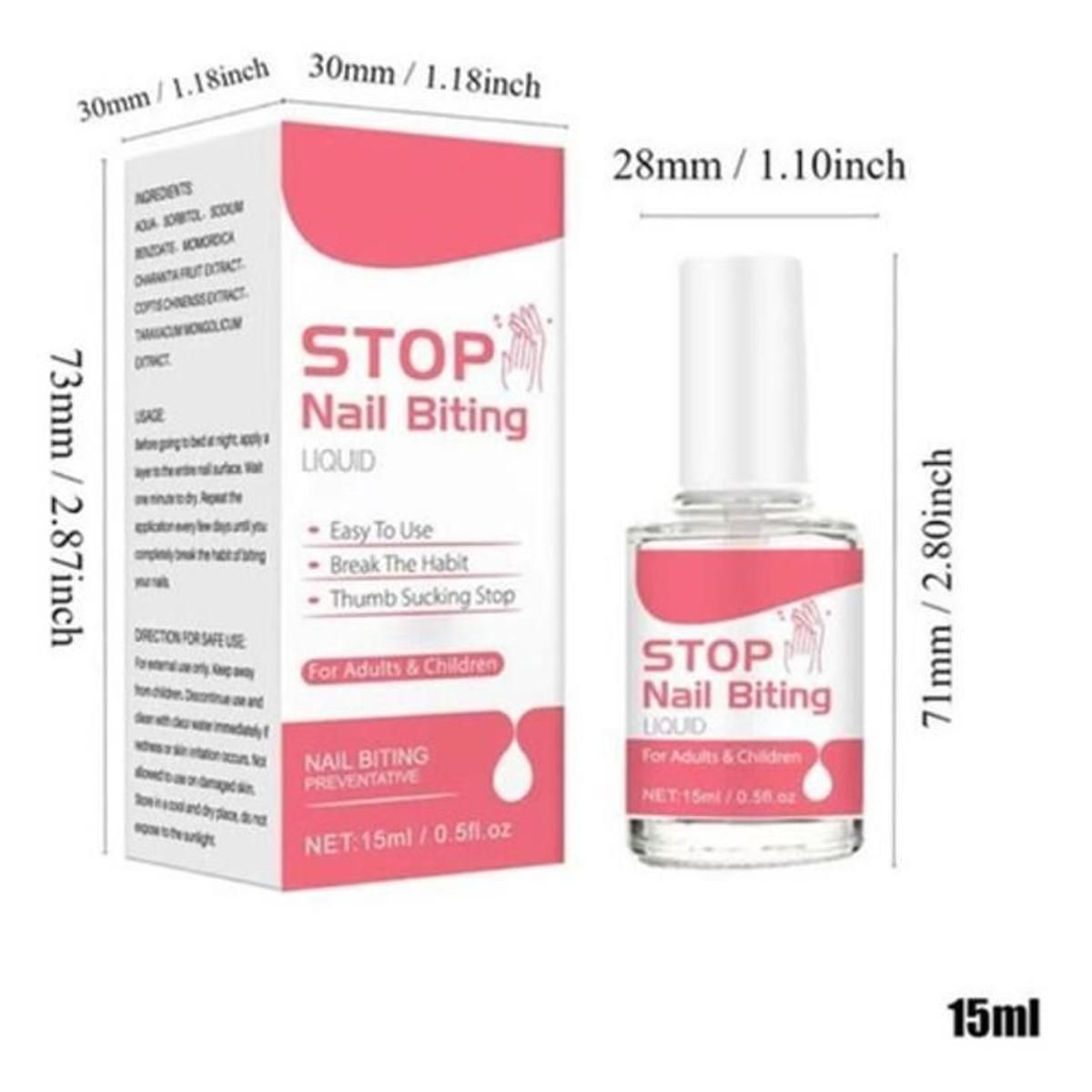 Esmalte Amargo Dejar Comer Uñas - Ml A - mL a $3727 - Imagen 6