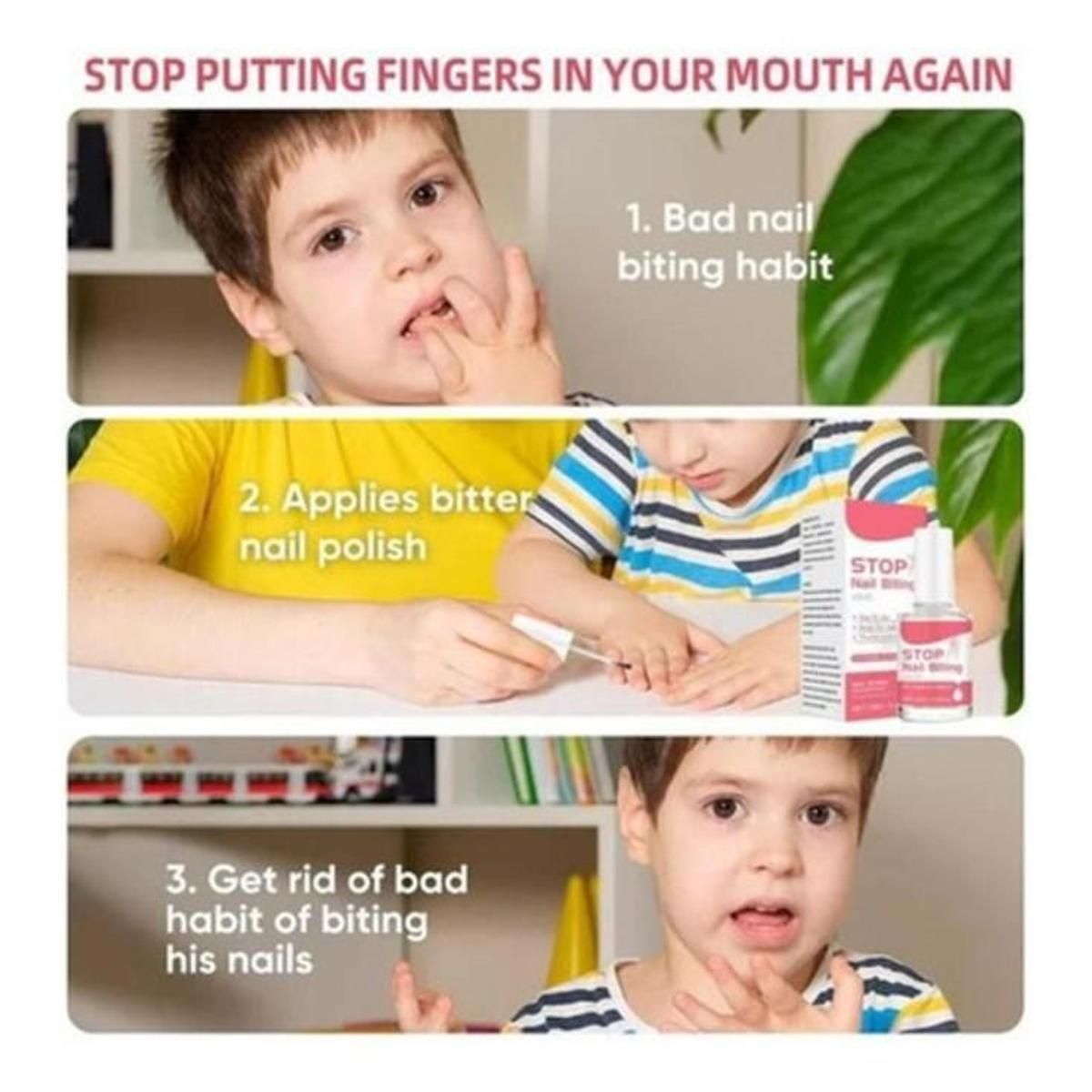 Esmalte Amargo Dejar Comer Uñas - Ml A - mL a $3727 - Imagen 2