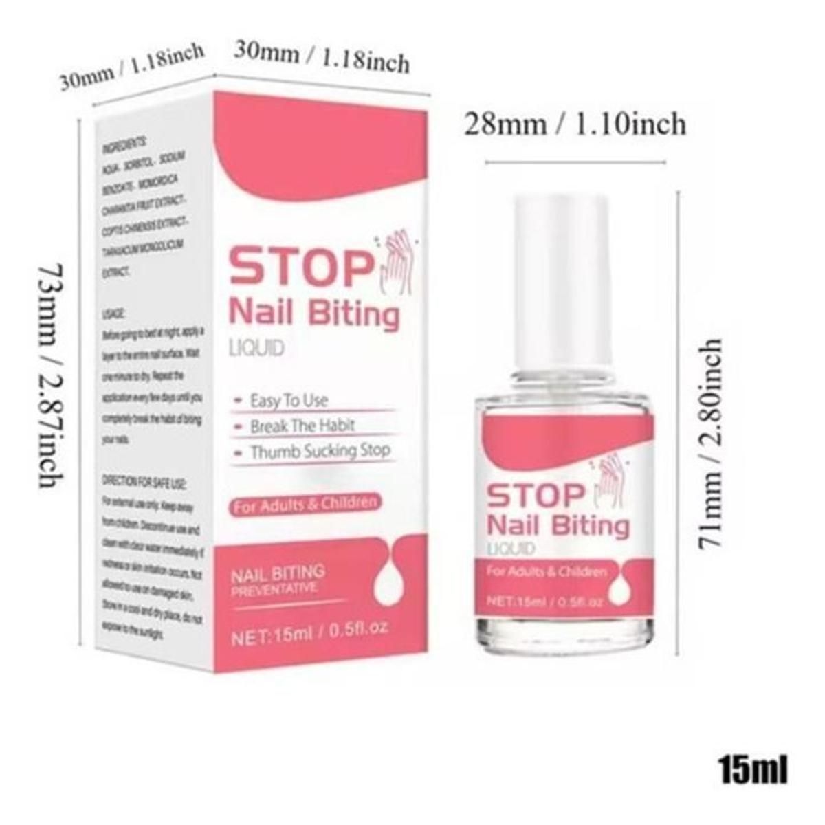 Esmalte Amargo Dejar Comer Uñas - Ml A - mL a $3727 - Imagen 7