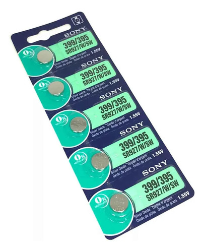 5x Baterías Sr920sw Pila Reloj 371 Botón Sony Original 1.55v