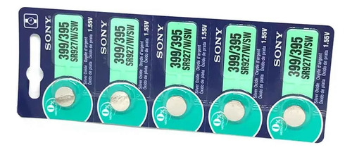 5x Baterías Sr920sw Pila Reloj 371 Botón Sony Original 1.55v - Imagen 3