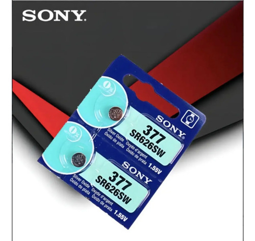 20 Pilas Sony Original Sr626sw 377 Baterías Botón 1.55 V - Imagen 6