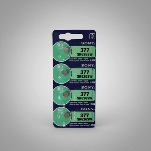 20 Pilas Sony Original Sr626sw 377 Baterías Botón 1.55 V - Imagen 4