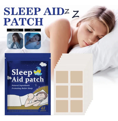 96 Parches Para Dormir Relajante Apósitos Insomnio Sueño - Imagen 5