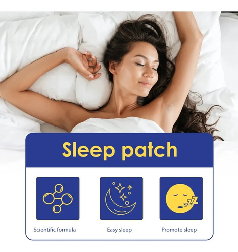 96 Parches Para Dormir Relajante Apósitos Insomnio Sueño - Imagen 3