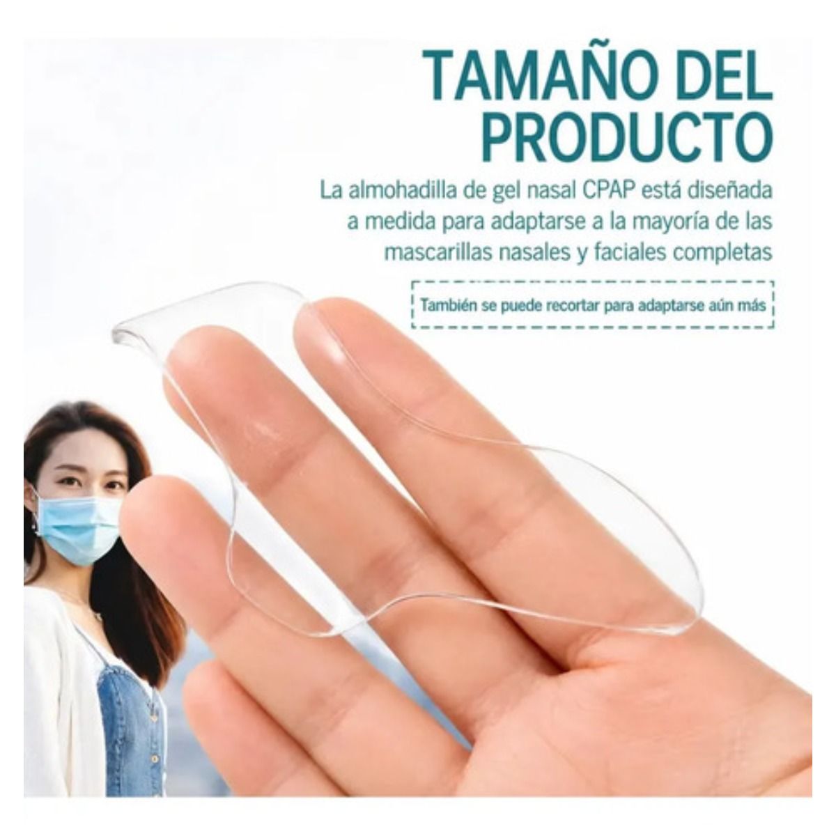 Almohadillas Nasales Cpap Protector Mascara Apnea X 10 Unid - Imagen 5
