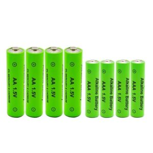 8 Baterías Alcalinas Recargables 4 Aa 3800mah 4 Aaa 3300mah