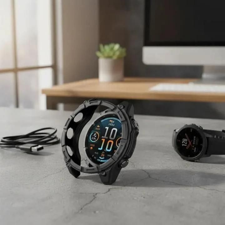 Funda De Smartwatches En Silicona Garmin Fenix 8 7 Epic 51mm - Imagen 2